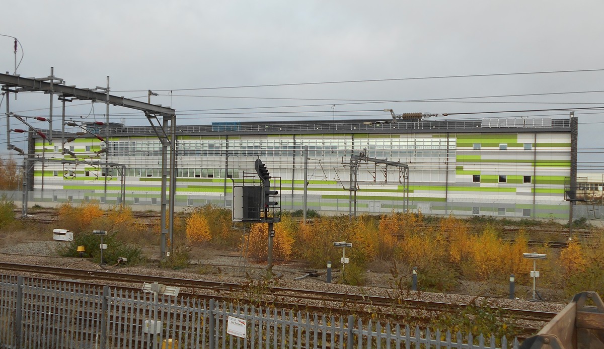 Rugby Rail Operating Centre, one of 12 ROCs controlling the UK rail network.
